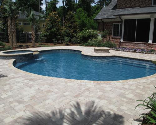 Quitman swimming pool builders crafting elegant backyard pools.