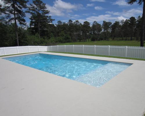 Moultrie swimming pool construction featuring clean design and quality finishes.